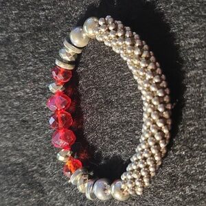 hand crafted beaded bracelet